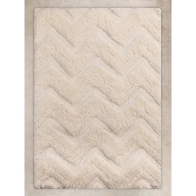 Gauri Kohli Vantaa Bath Mat 24"x36" In Brown
