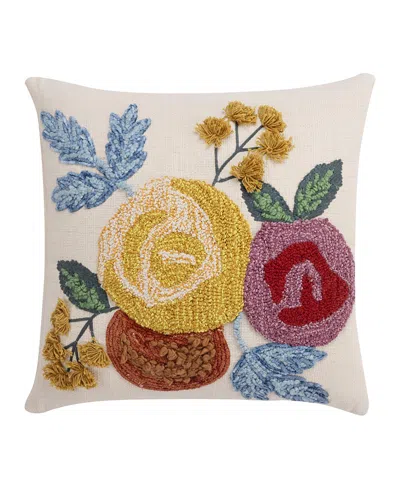 Gauri Kohli Vienna Pillow Cover, 20" X 20" In Multi