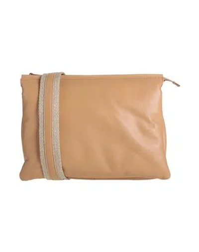 Gava Woman Cross-body Bag Camel Size - Leather