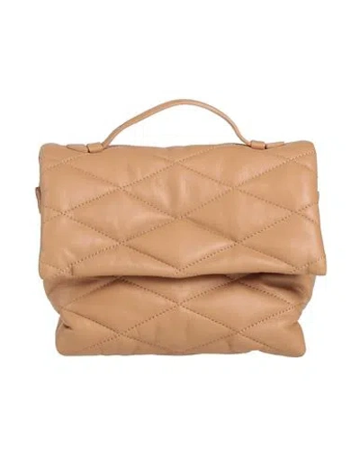 Gava Woman Handbag Brown Size - Leather