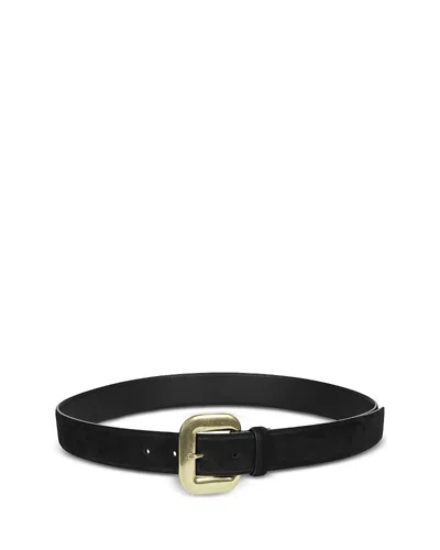 Gavazzeni Dalia Women's Leather Belt In Black