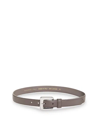 Gavazzeni Women's Glossinia Leather Belt In Taupe