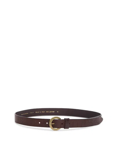 Gavazzeni Women's Hazel Leather Belt In Tmoro