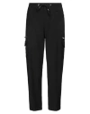 Gavroche Paris Man Pants Black Size 38 Polyester, Viscose, Elastane