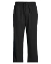 Gavroche Paris Man Pants Black Size Xl Polyester, Viscose, Elastane