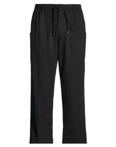 Gavroche Paris Man Pants Black Size Xl Polyester, Viscose, Elastane