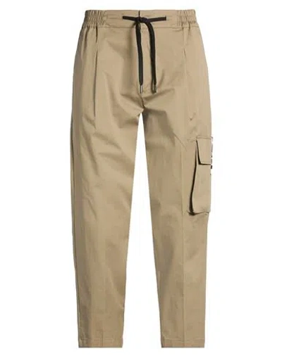Gavroche Paris Man Pants Khaki Size Xxl Cotton, Elastane In Brown