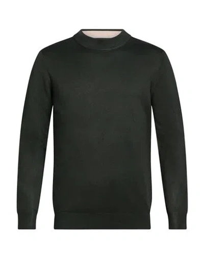 Gavroche Paris Man Sweater Dark Green Size Xxl Viscose, Nylon