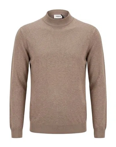 Gavroche Paris Man Sweater Taupe Size M Viscose, Nylon In Brown