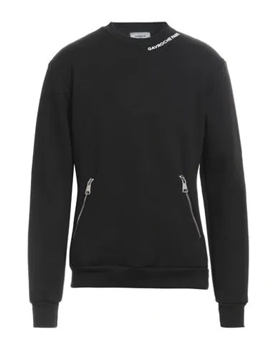 Gavroche Paris Man Sweatshirt Black Size Xxl Cotton