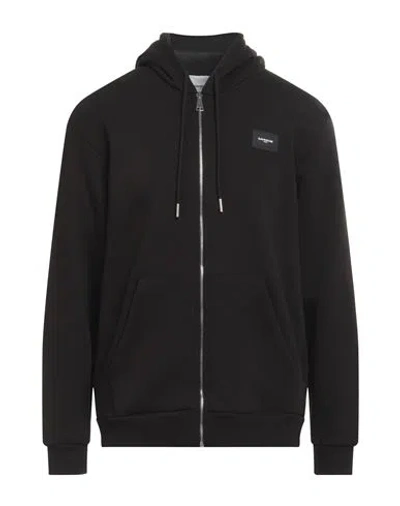 Gavroche Paris Man Sweatshirt Black Size Xxl Cotton, Polyester