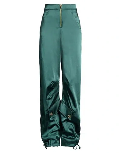 Gavroche Paris Woman Pants Deep Teal Size Xs Polyester, Elastane In Green