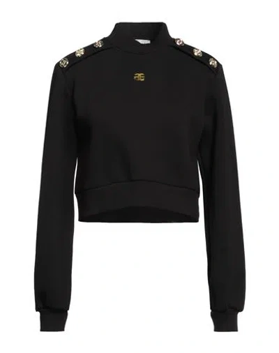 Gavroche Paris Woman Sweatshirt Black Size M Cotton