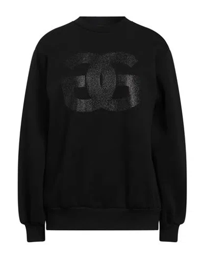 Gavroche Paris Woman Sweatshirt Black Size M Cotton