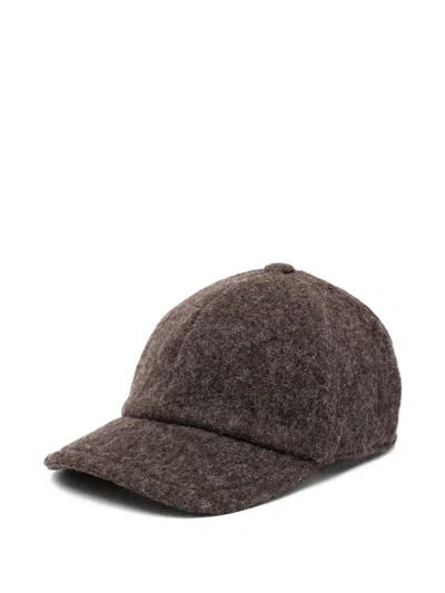 Gaynor-bongard Felt Baseball Hat In Neutral