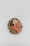 Gaynor-bongard Gaynor Bongard Scarfs Military Green/ivory/beige In Green
