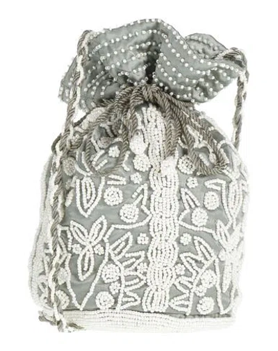 Gaynor-bongard Gaynor Bongard Woman Cross-body Bag Sage Green Size - Textile Fibers In Multi