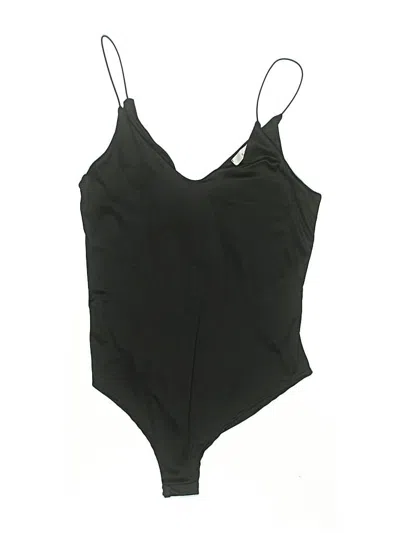 Pre-owned Gaze Bodysuit In Black