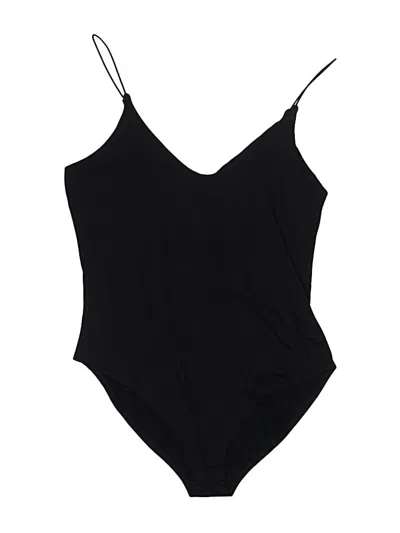 Pre-owned Gaze Bodysuit In Black