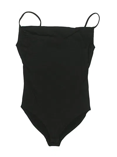 Pre-owned Gaze Bodysuit In Black