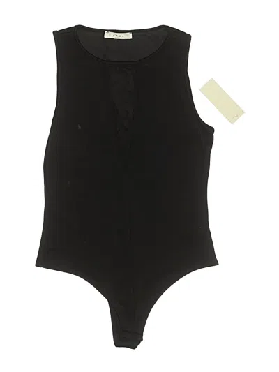 Pre-owned Gaze Bodysuit In Black