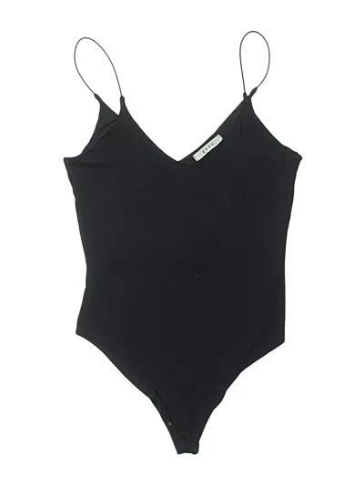 Pre-owned Gaze Bodysuit In Black