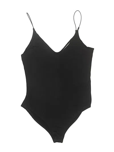 Pre-owned Gaze Bodysuit In Black