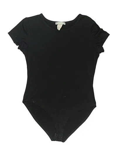 Pre-owned Gaze Bodysuit In Black