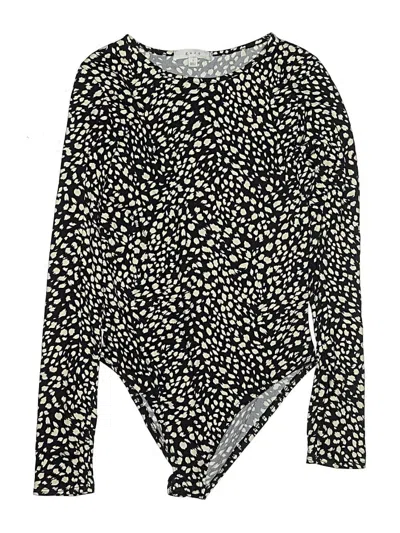 Pre-owned Gaze Bodysuit In Black