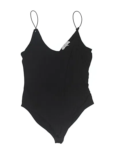Pre-owned Gaze Bodysuit In Black