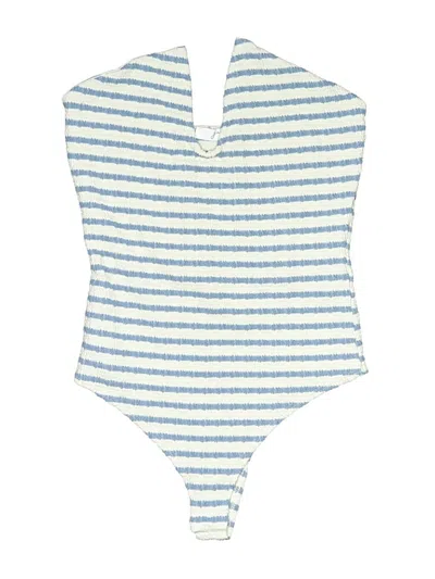 Pre-owned Gaze Bodysuit In Blue