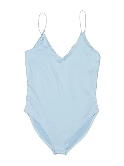 Pre-owned Gaze Bodysuit In Blue