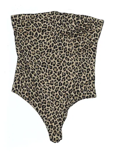 Pre-owned Gaze Bodysuit In Brown