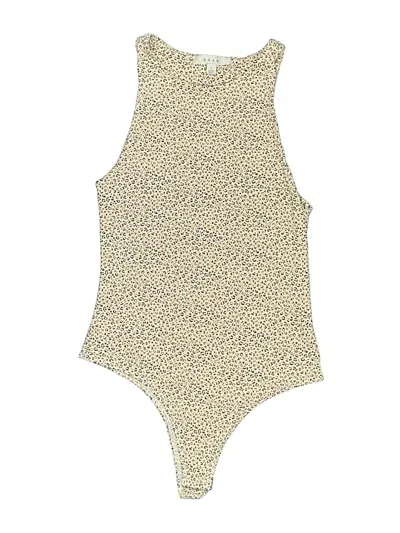 Pre-owned Gaze Bodysuit In Brown