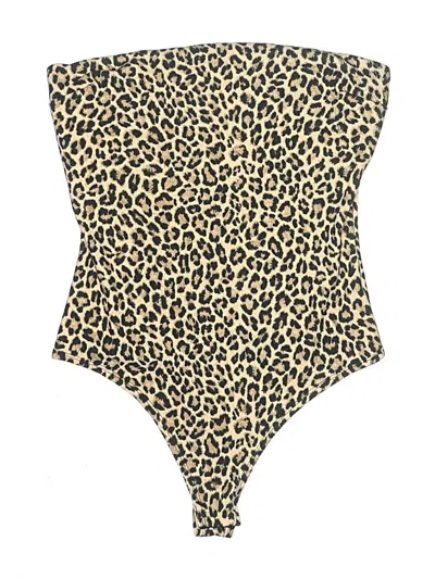Pre-owned Gaze Bodysuit In Brown
