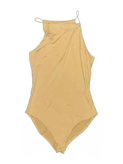 Pre-owned Gaze Bodysuit In Brown