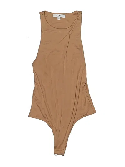 Pre-owned Gaze Bodysuit In Brown