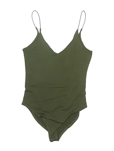 Pre-owned Gaze Bodysuit In Green