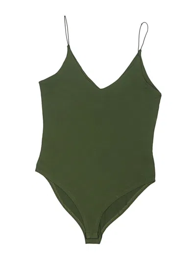 Pre-owned Gaze Bodysuit In Green