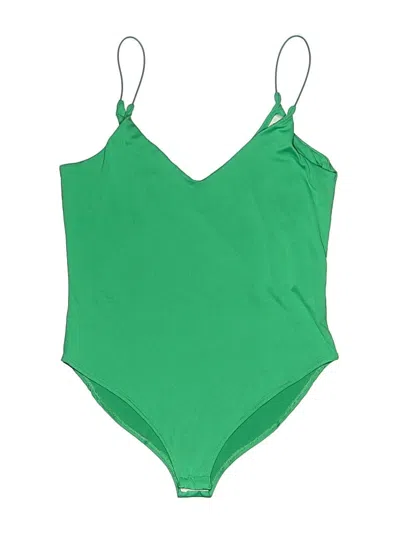 Pre-owned Gaze Bodysuit In Green