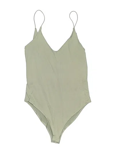 Pre-owned Gaze Bodysuit In Green