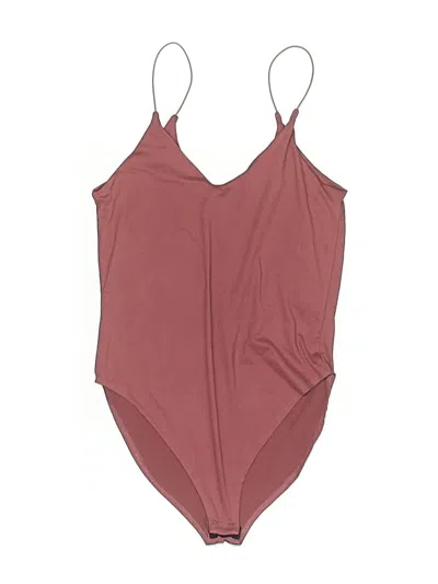 Pre-owned Gaze Bodysuit In Pink