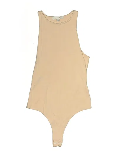 Pre-owned Gaze Bodysuit In Tan