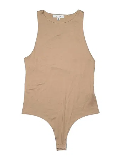 Pre-owned Gaze Bodysuit In Tan
