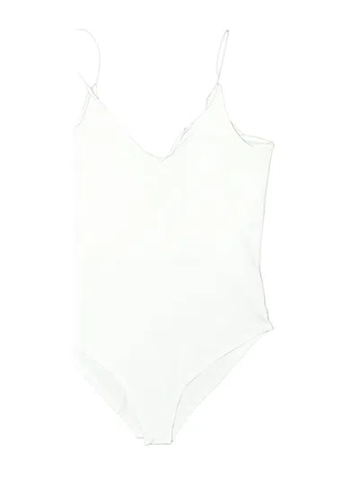 Pre-owned Gaze Bodysuit In White