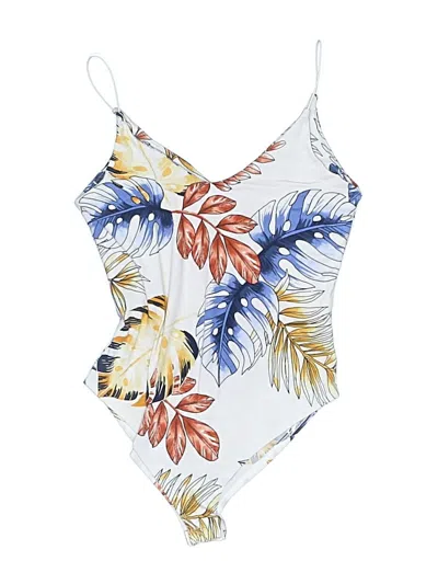 Pre-owned Gaze Bodysuit In White