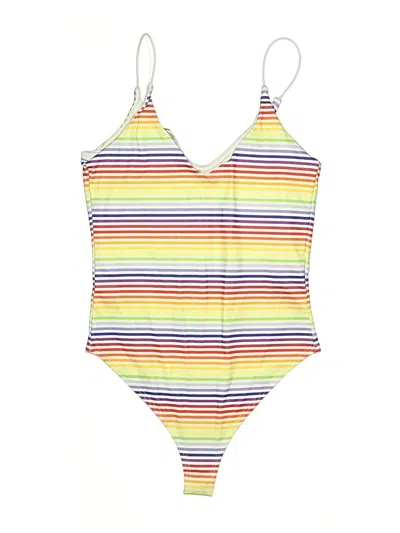 Pre-owned Gaze Bodysuit In Yellow