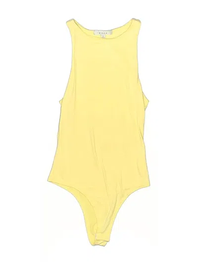 Pre-owned Gaze Bodysuit In Yellow