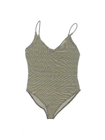 Pre-owned Gaze Bodysuit In Yellow
