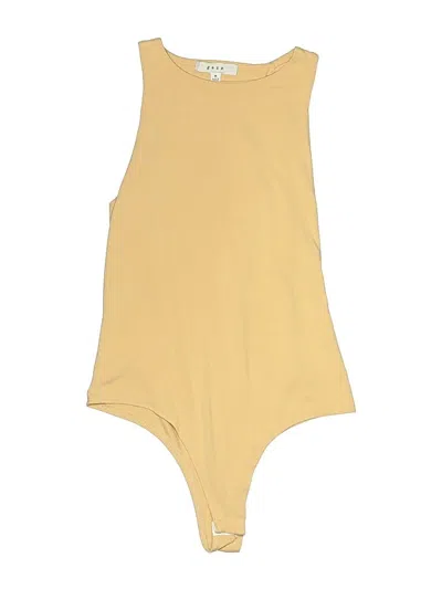 Pre-owned Gaze Bodysuit In Yellow